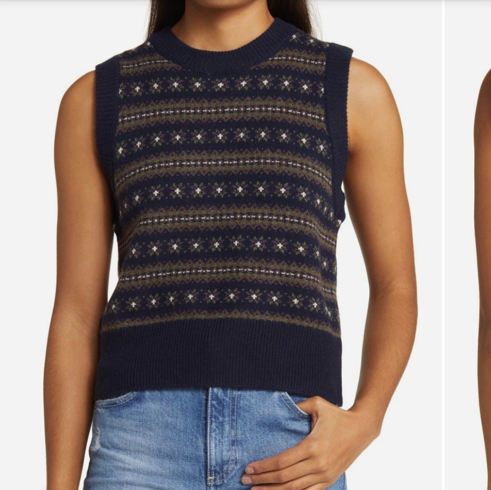 Fahertly Fair Isle Vest